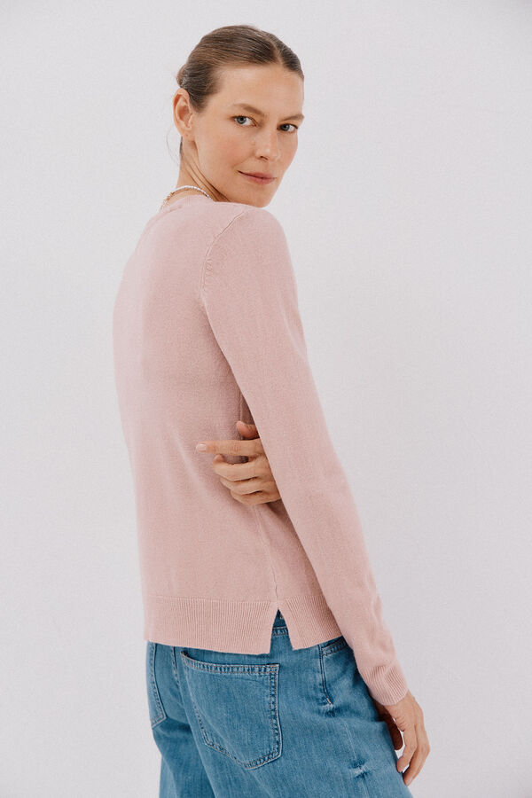 Cortefiel Suéter tacto suave Rosa