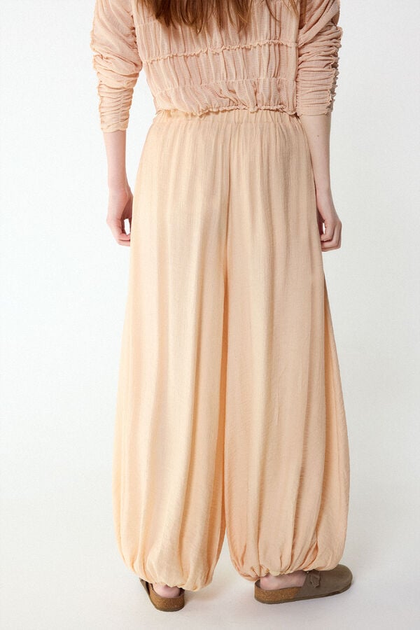 Slowlove Pantal&oacute;n corte bombacho Coral