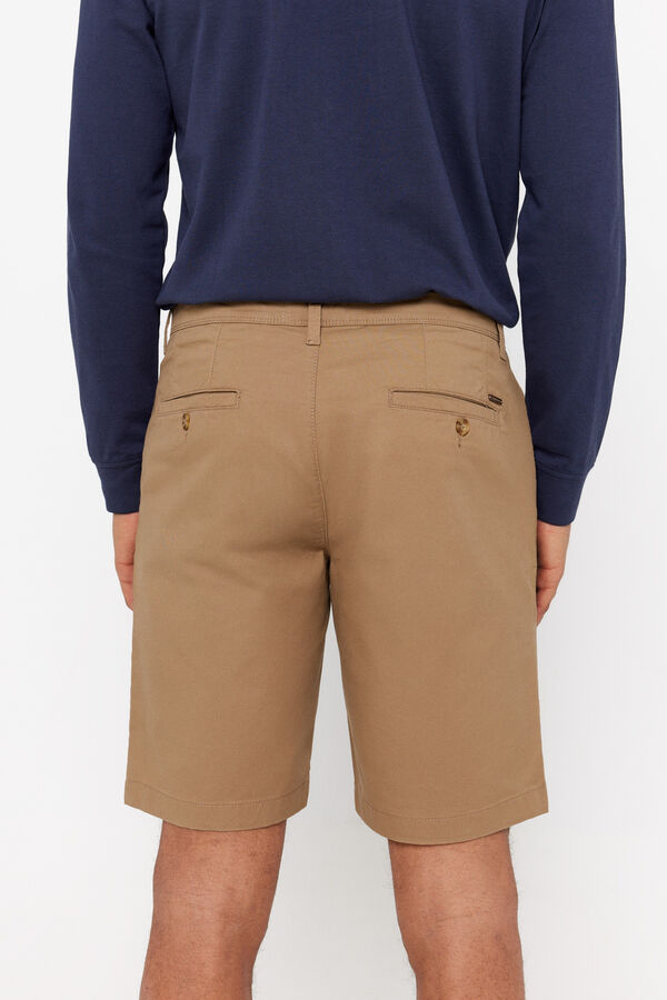 Cortefiel Bermuda chino Beige