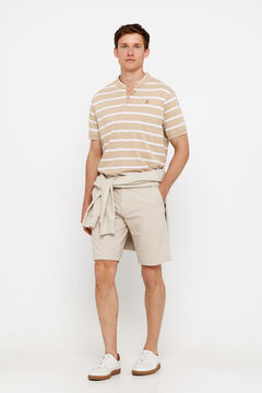 Cortefiel Bermuda chino Beige