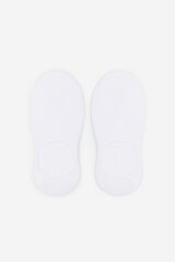 Cortefiel Calcet&iacute;n invisible coolmax Blanco