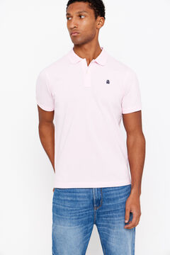 Cortefiel Polo básico Rosa