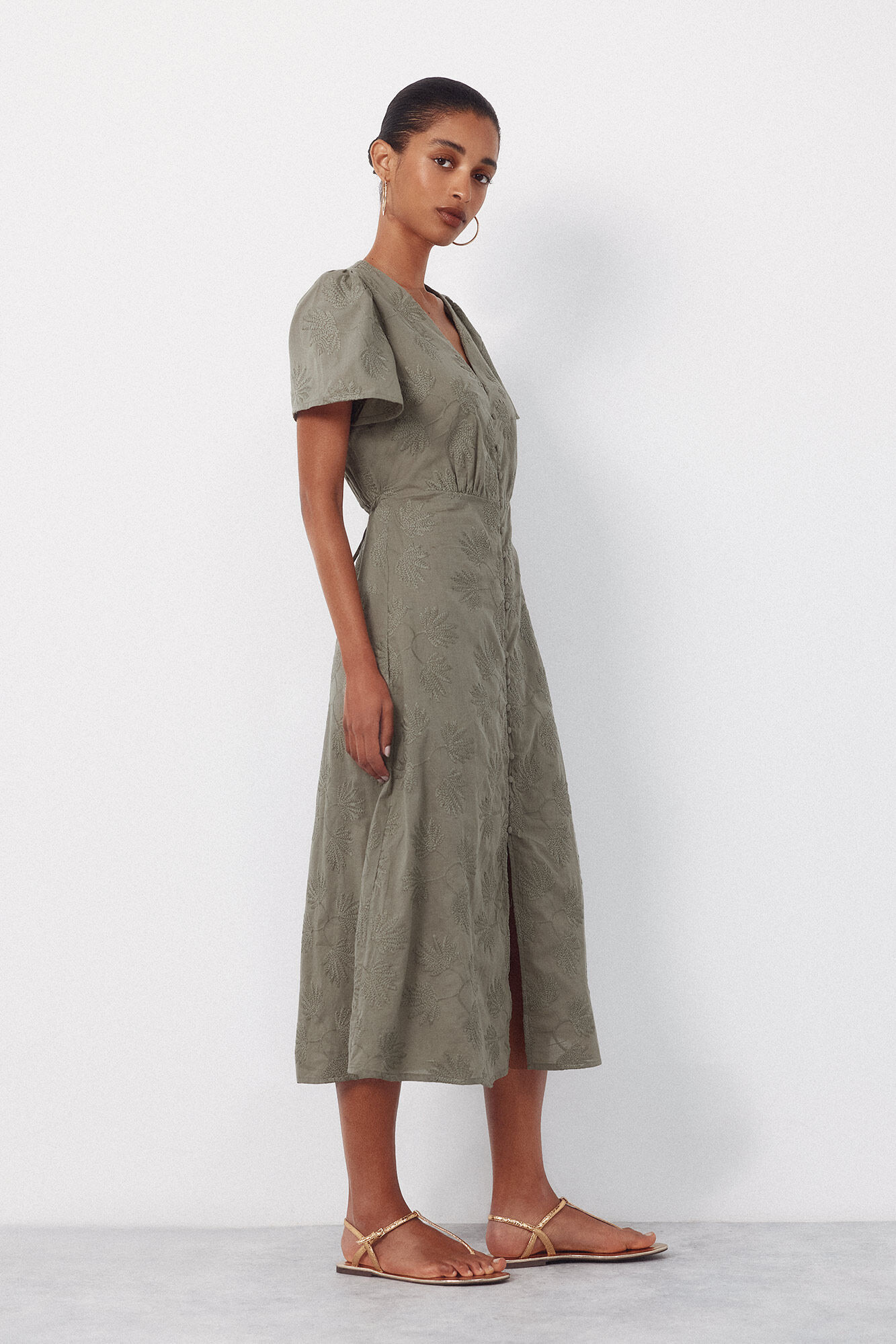 Cortefiel Vestido bordado