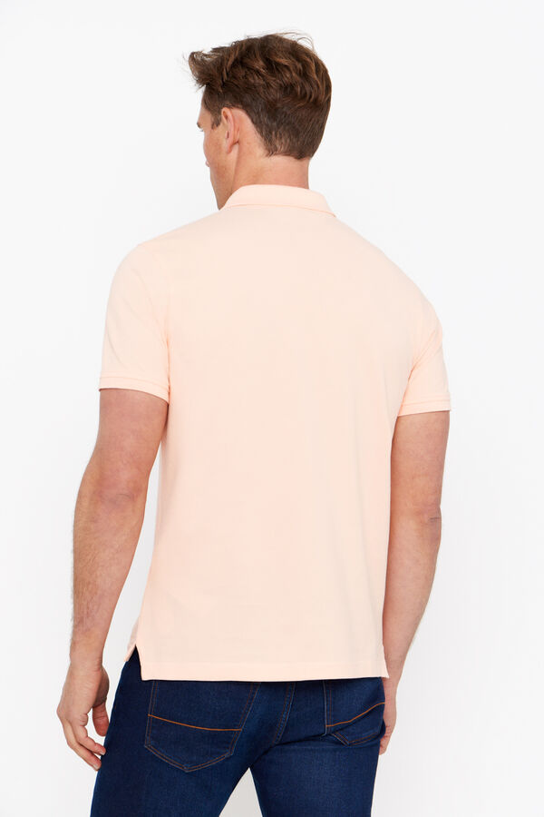 Cortefiel Polo básico Naranja