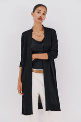 Cortefiel Su&eacute;ter de tejido fino Negro