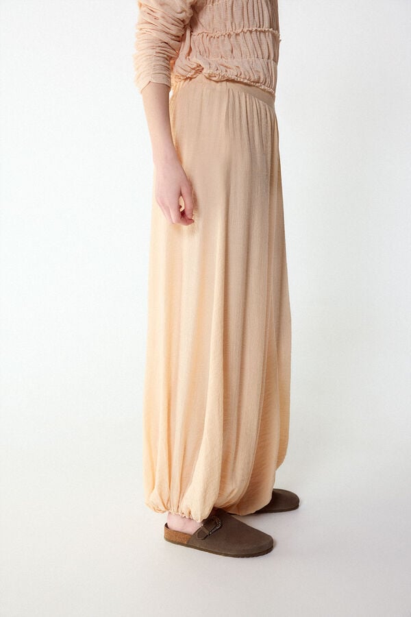 Slowlove Pantal&oacute;n corte bombacho Coral