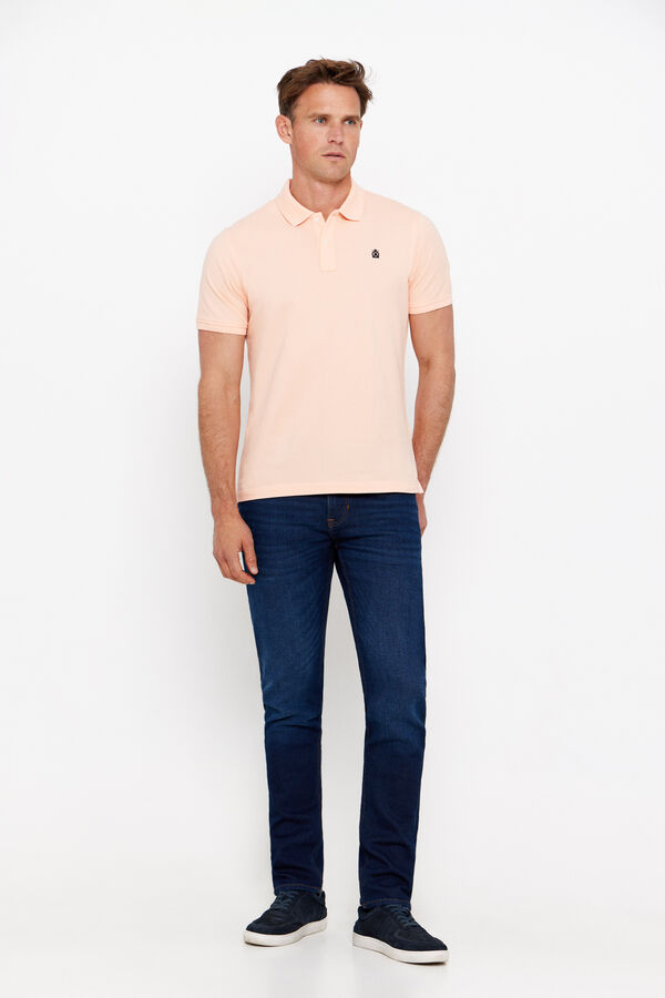 Cortefiel Polo básico Naranja