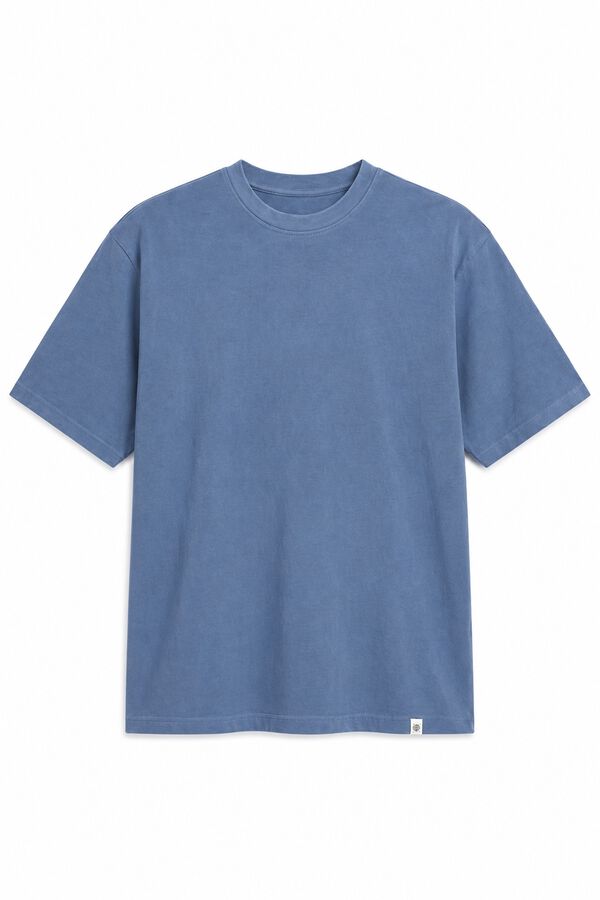 Cortefiel Camiseta b&aacute;sica Azul