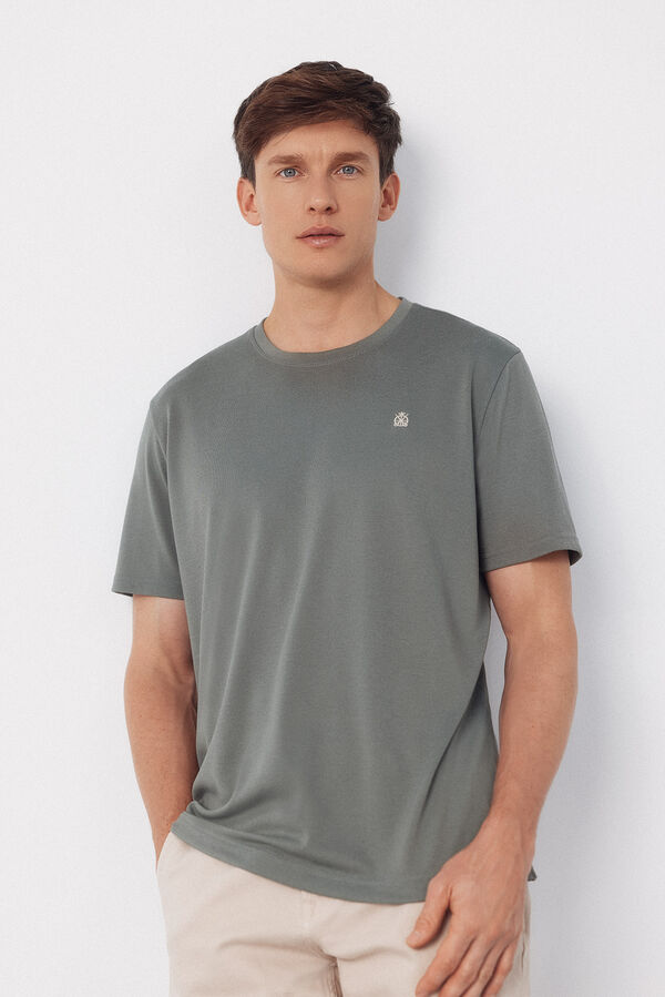 Cortefiel Camiseta COOLMAX&reg; Kaki