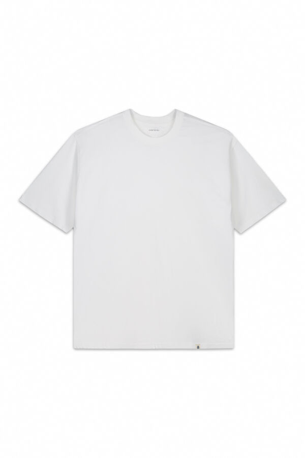 Cortefiel Camiseta b&aacute;sica Blanco