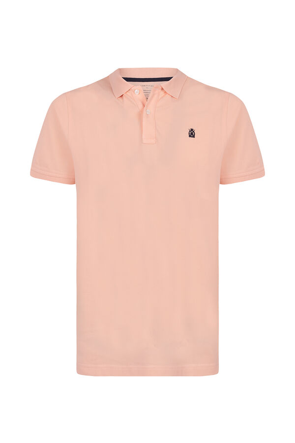 Cortefiel Polo básico Naranja