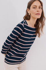 Cortefiel Playera básica barco Multicolor