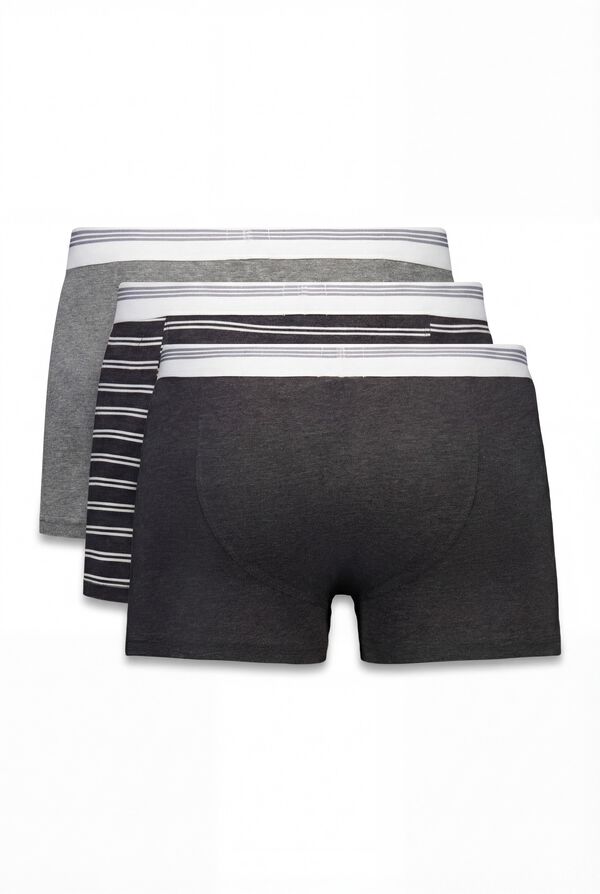 Cortefiel Pack 3 boxer punto Gris oscuro