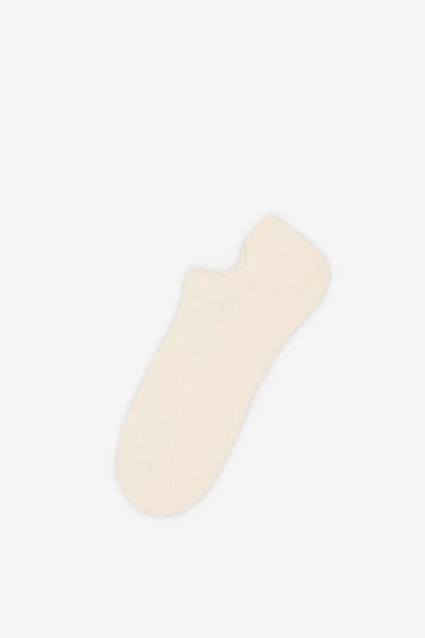 Cortefiel Calcet&iacute;n COOLMAX&reg; tobillero Beige