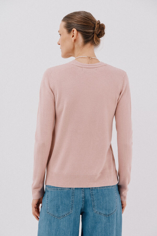 Cortefiel Suéter tacto suave Rosa