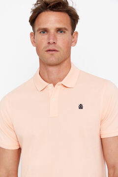 Cortefiel Polo básico Naranja