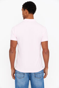 Cortefiel Polo básico Rosa