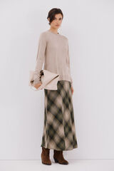 Cortefiel Suéter tacto suave Beige