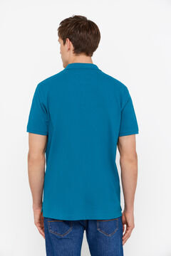 Cortefiel Polo básico Azul