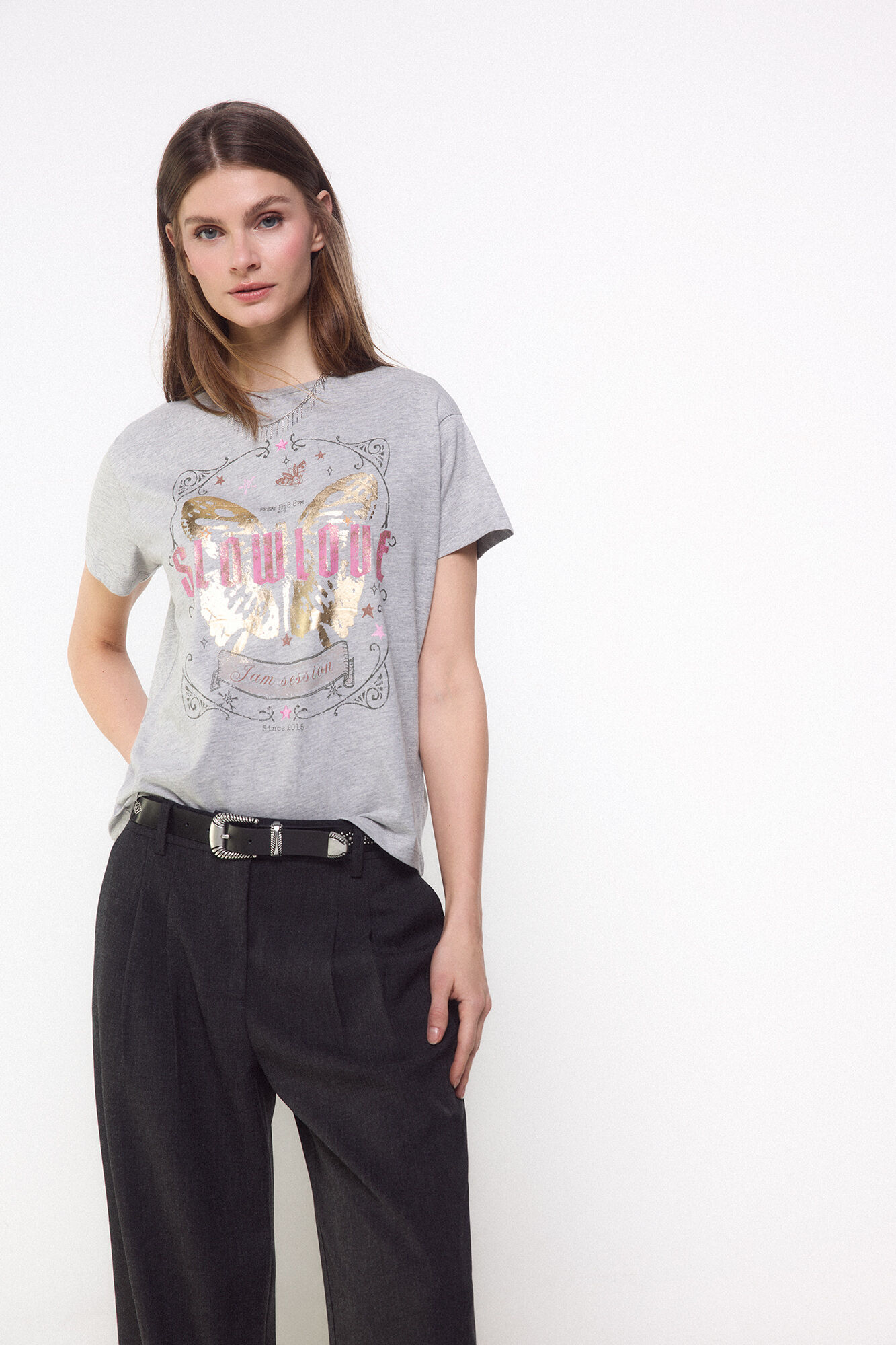 Slowlove Playera slowlove mariposa