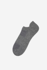 Cortefiel Calcet&iacute;n COOLMAX&reg; tobillero Gris