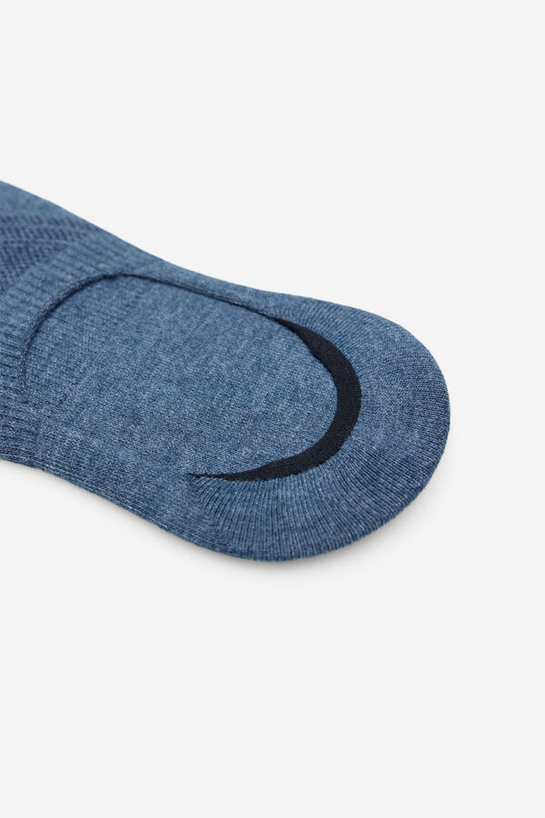 Cortefiel Calcet&iacute;n COOLMAX&reg; invisible Azul