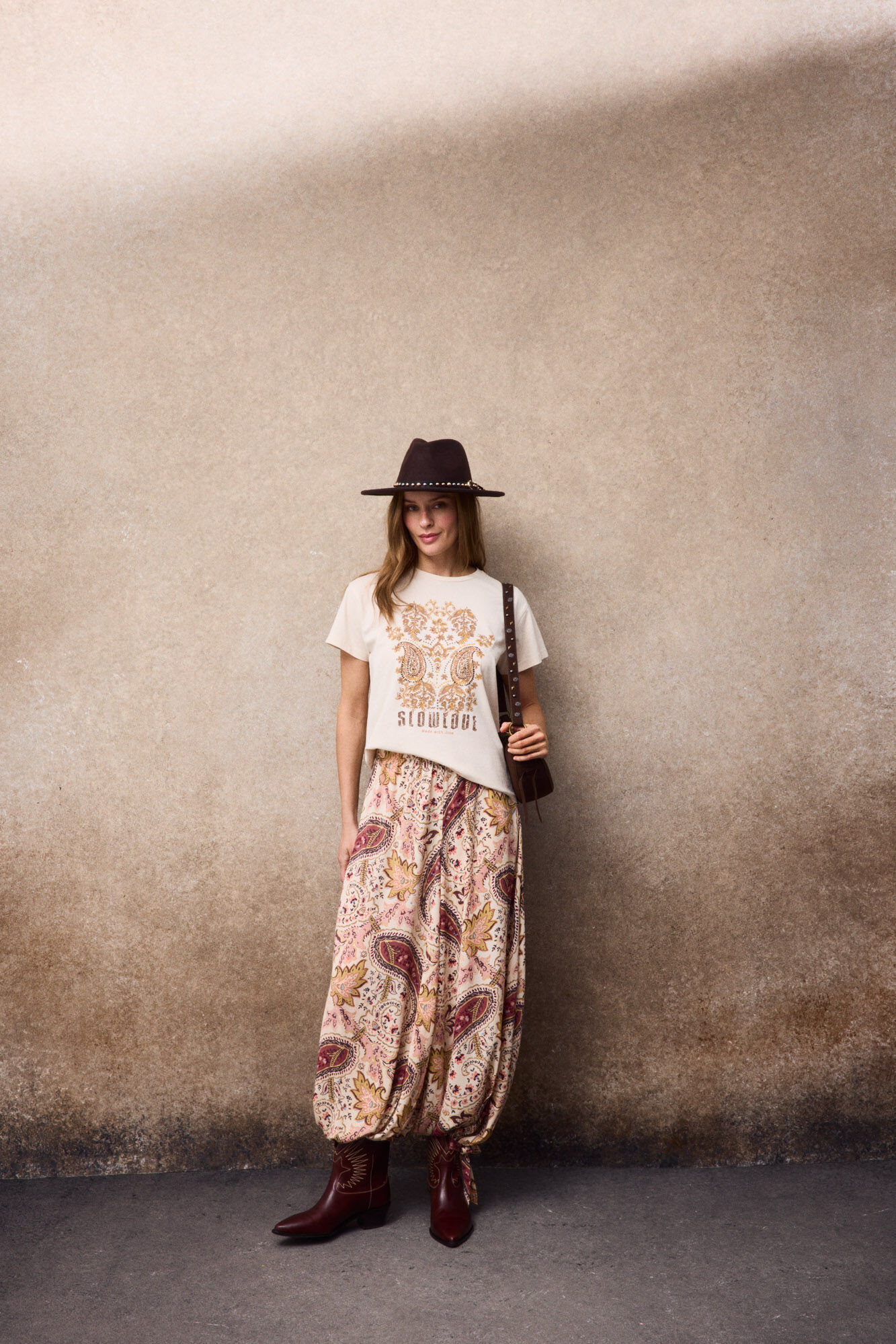 Slowlove Camiseta floral SlowLove