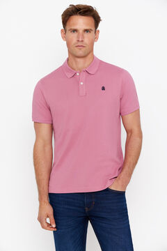 Cortefiel Polo básico Rosa