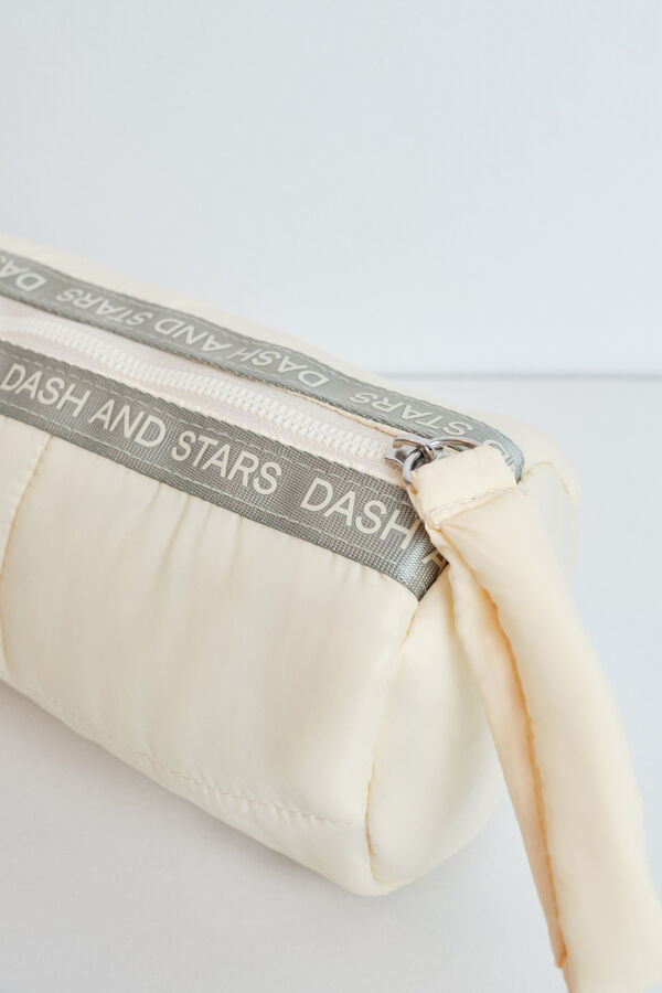 Dash and Stars Neceser tipo 'bowling' mediano amarillo amarillo