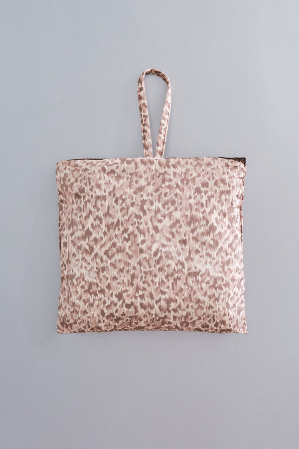 Dash and Stars Bolsa deportivo plegable con estampado animal . nude