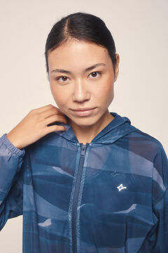Dash and Stars Chaqueta mesh tejido técnico ligero  azul