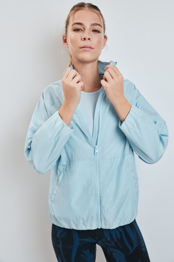 Dash and Stars Chamarra rompevientos azul azul