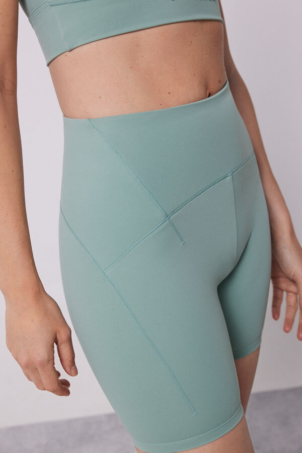 Dash and Stars Legging ciclista SOFT MOVE verde verde