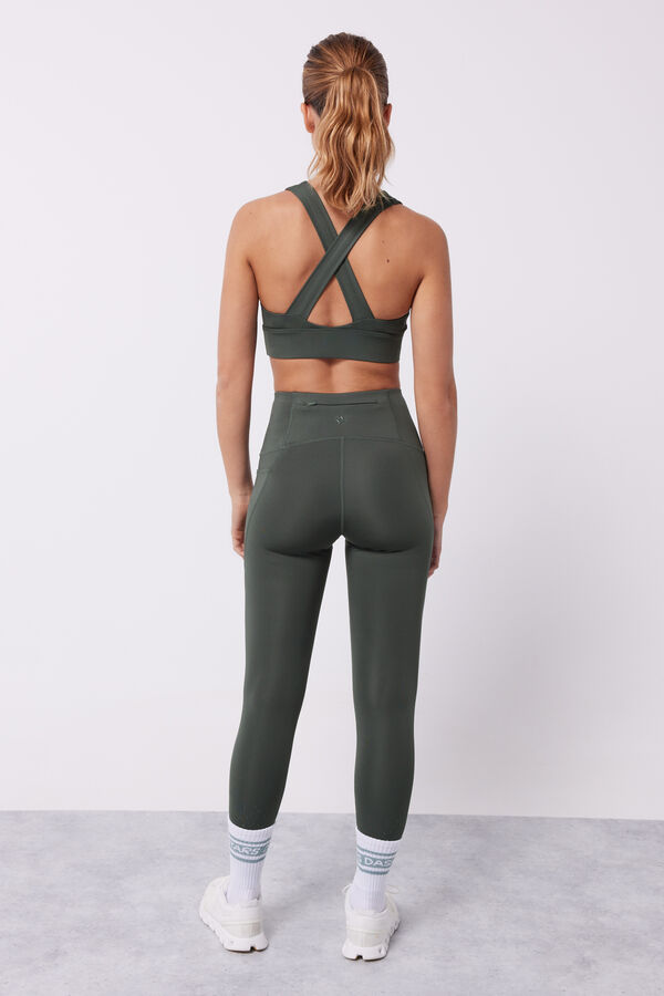 Dash and Stars Leggings verde 4D Stretch verde