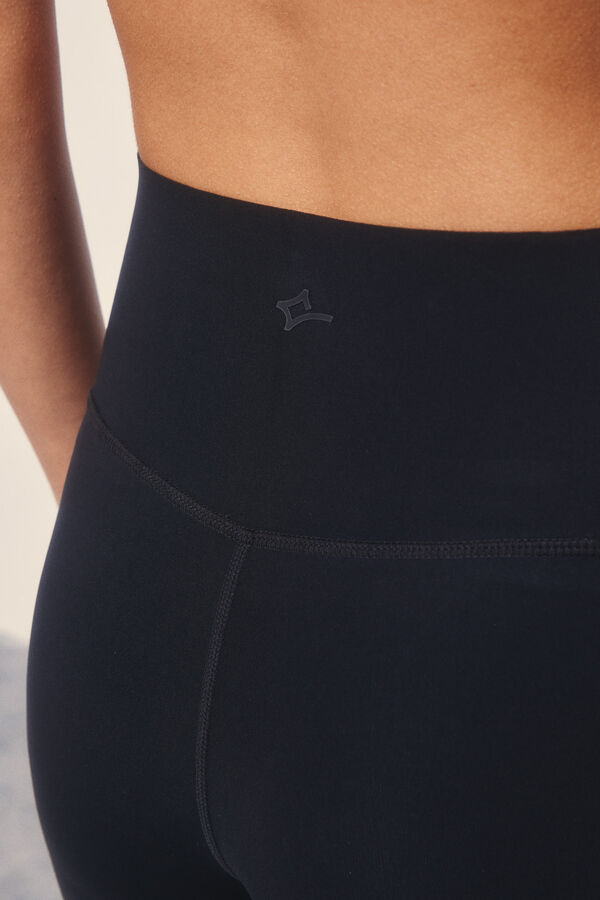 Dash and Stars Leggings COMPRESSIVE largo negro negro