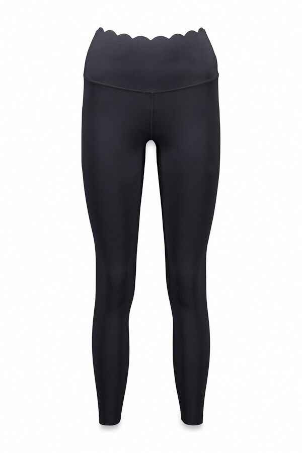 Dash and Stars Pantalón legging negros largos COMPRESIVOS negro