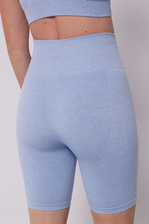 Dash and Stars Mallas ciclista azules Seamless Comfort azul