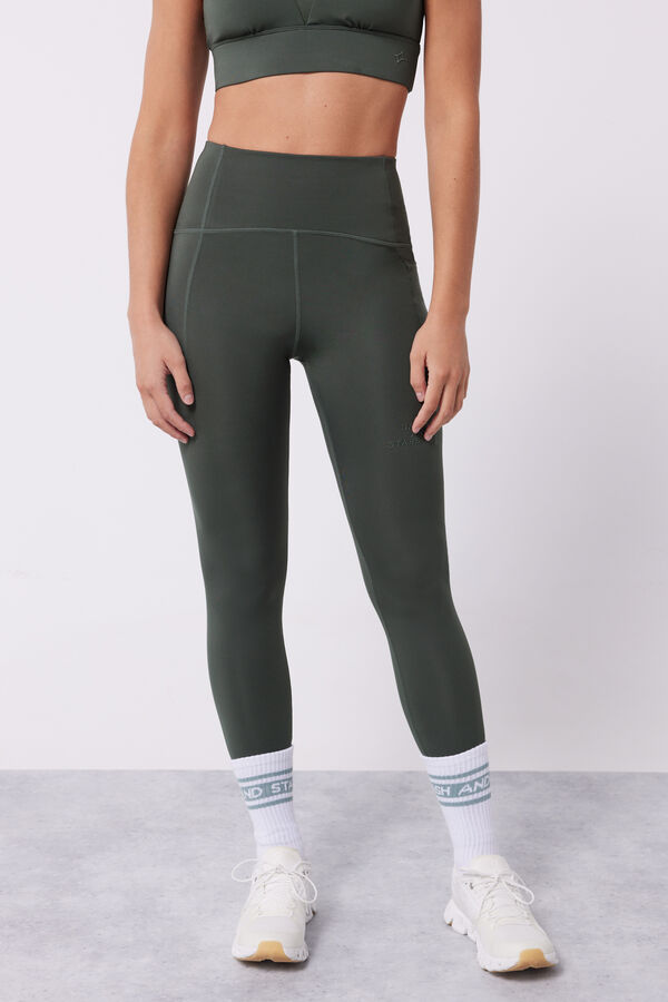 Dash and Stars Leggings verde 4D Stretch verde