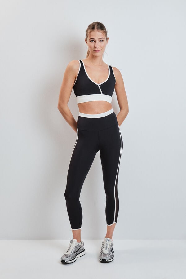 Dash and Stars Brasier deportivo 4D STRECTH negro negro