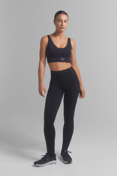 Dash and Stars Leggings negros Seamless Fit negro