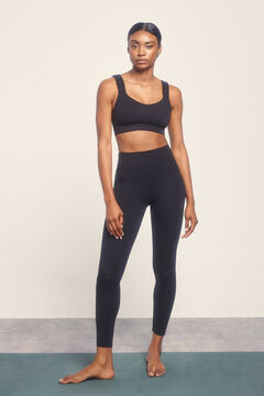 Dash and Stars Leggings SOFT MOVE crop negro negro