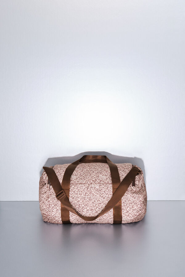 Dash and Stars Bolsa deportivo plegable con estampado animal . nude