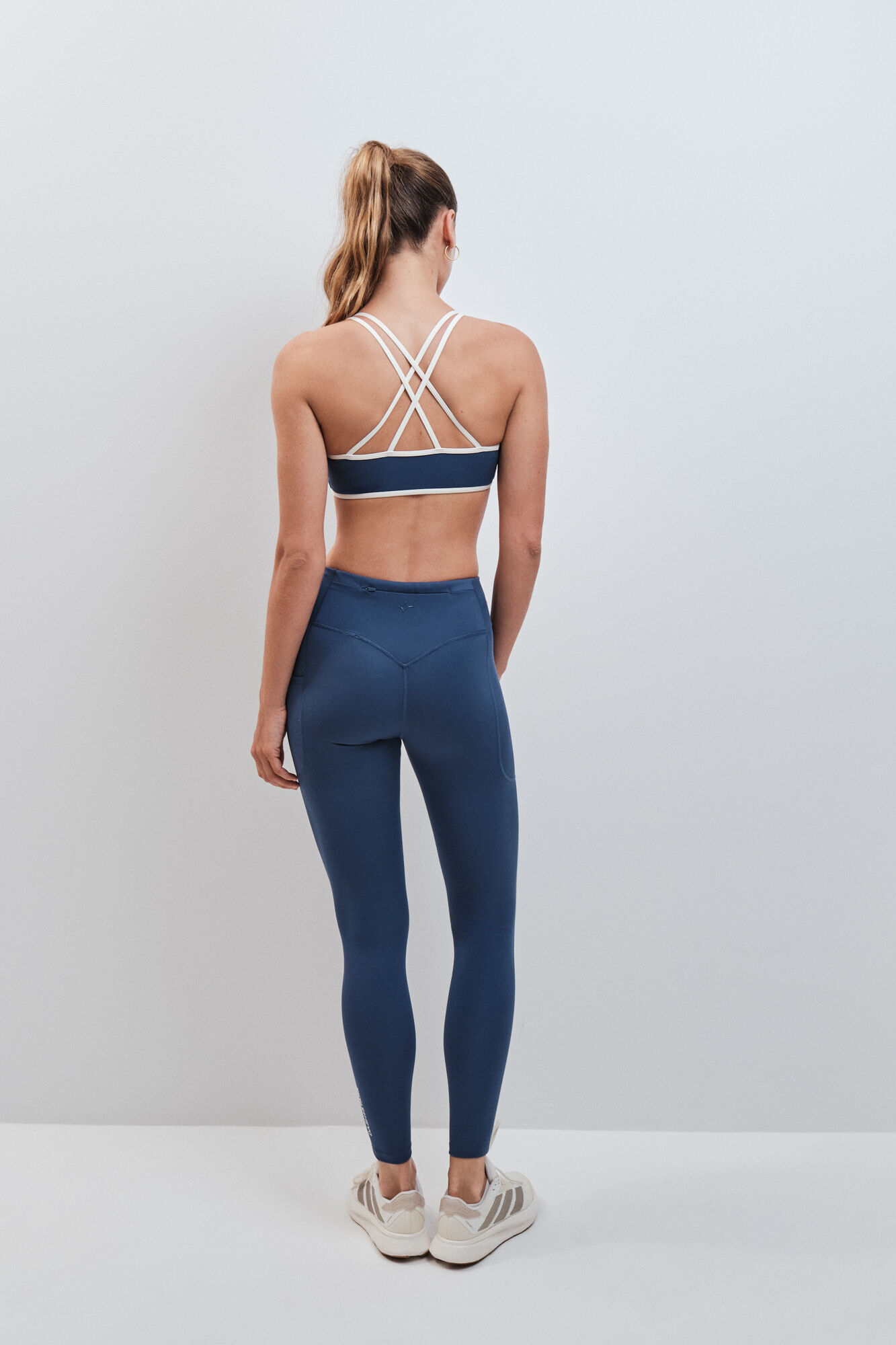 Dash and Stars Leggings largos 4D STRETCH azul