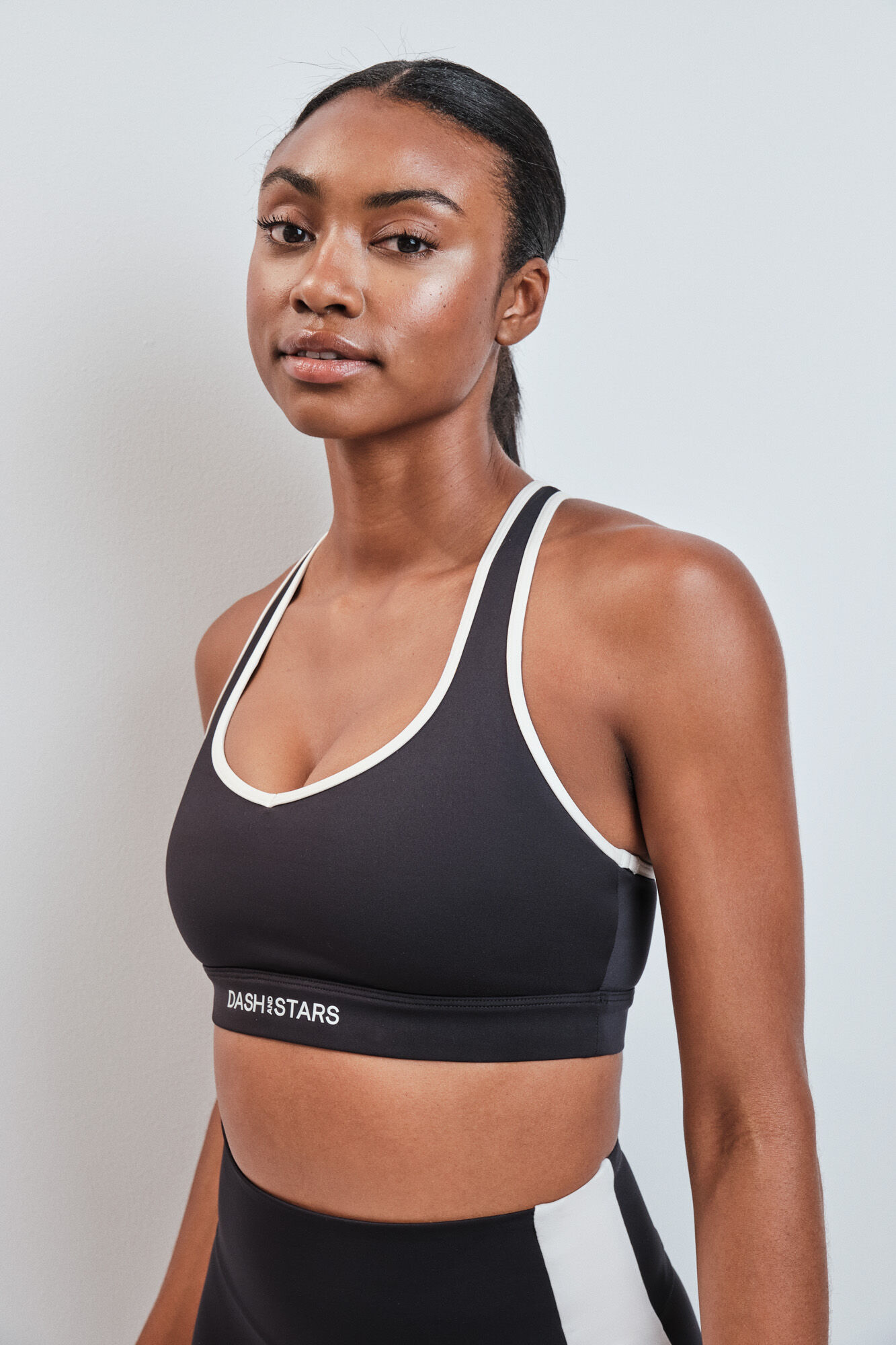 Dash and Stars Brasier deportivo 4D Stretch negro