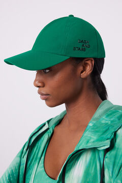 Dash and Stars Gorra técnica ultraligera verde verde