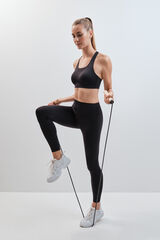 Dash and Stars Legging compresivo largo negro negro