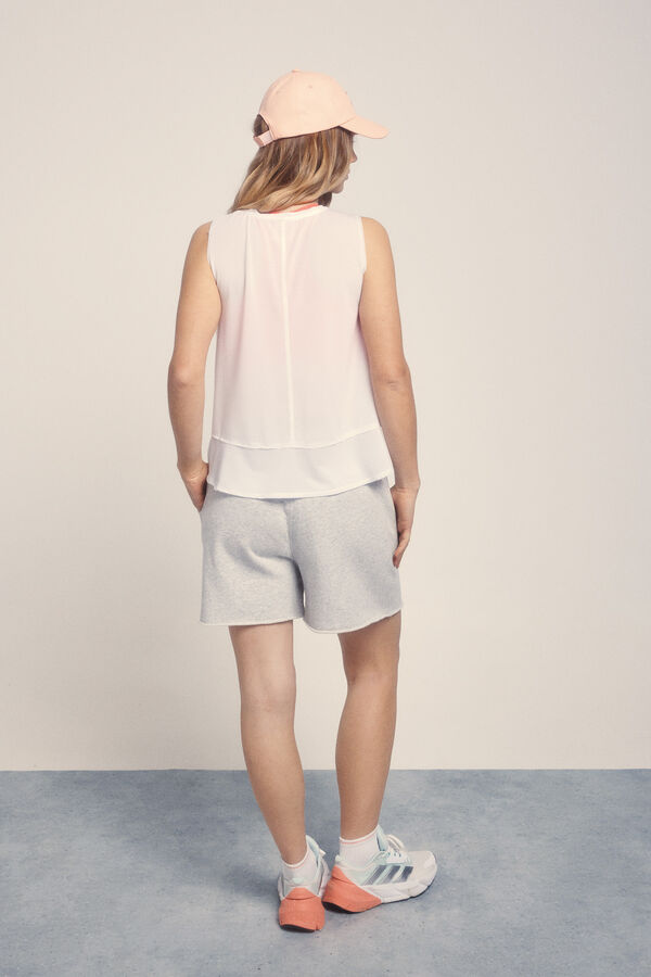 Dash and Stars Short felpa gris gris