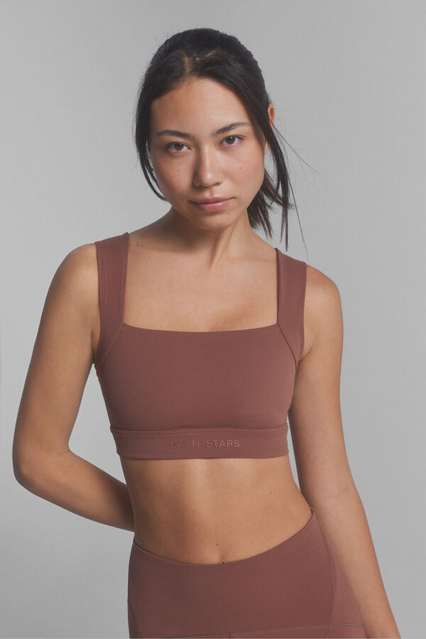 Dash and Stars Brasier deportivo SOFT MOVE café café