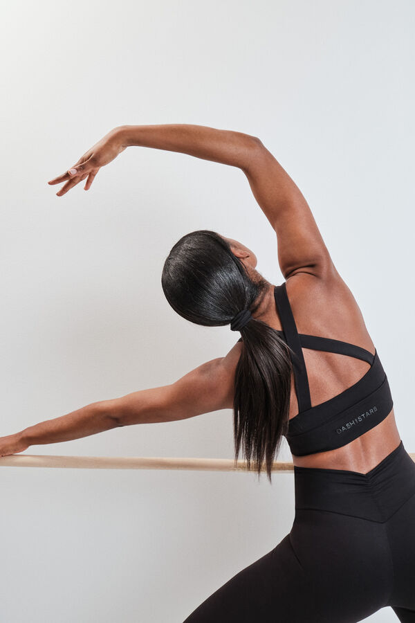 Dash and Stars Brasier deportivo SOFT MOVE negro negro