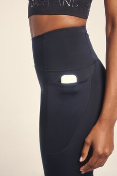 Dash and Stars Legging negro microfibra 4D Strecht negro